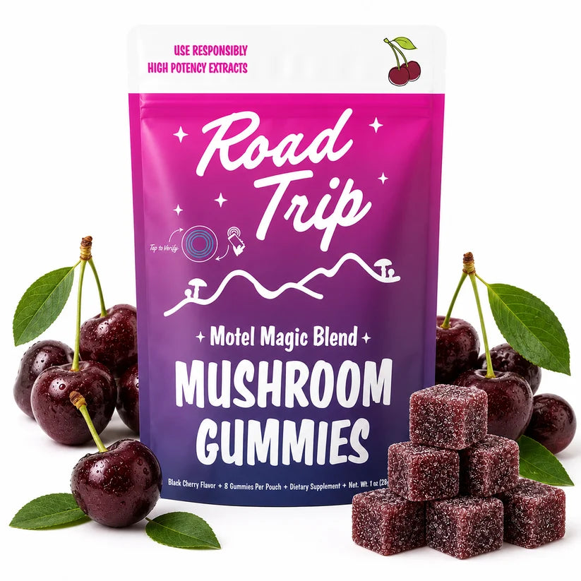 Road Trip Mushroom Motel Magic Blend Gummies 8ct (SINGLE)