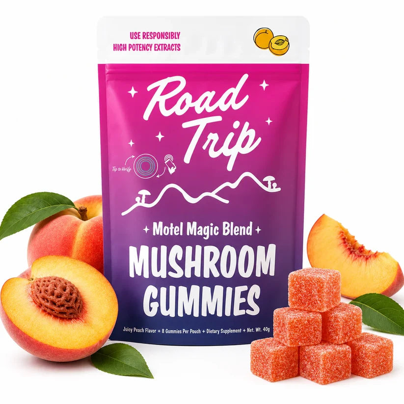 Road Trip Mushroom Motel Magic Blend Gummies 8ct (SINGLE)