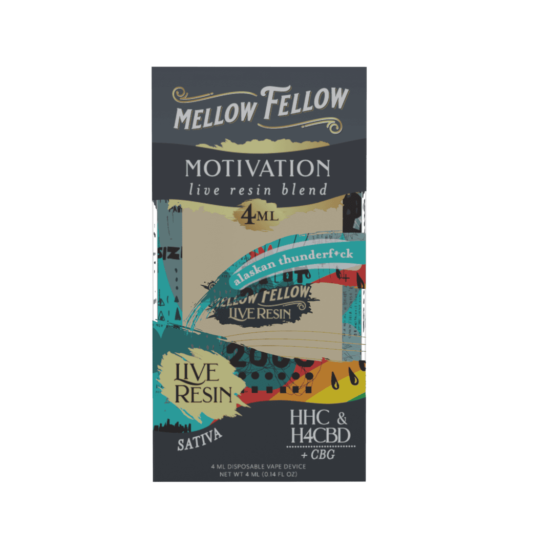 Mellow Fellow Live Resin Disposable 4g (6/pack) [DROPSHIP]