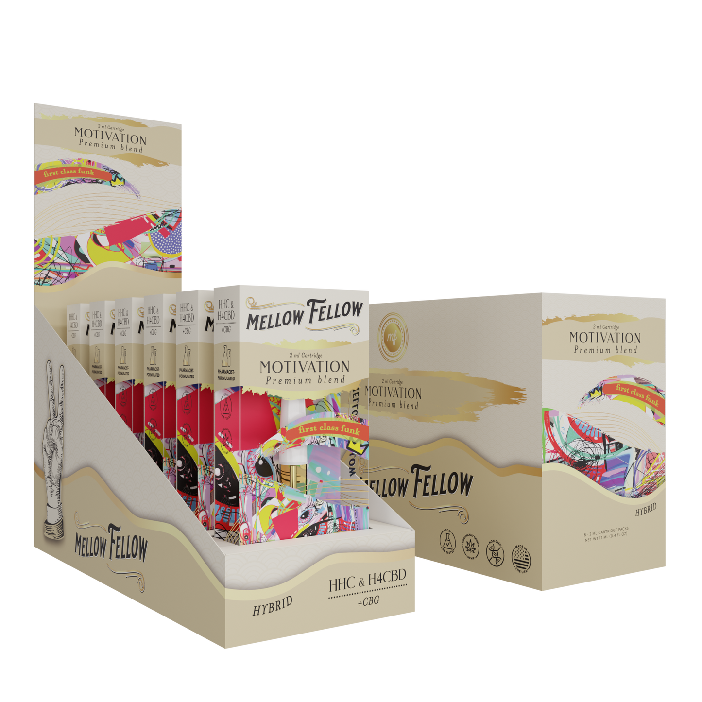 Mellow Fellow Premium Cartridge 2g (6/pack) [DROPSHIP]