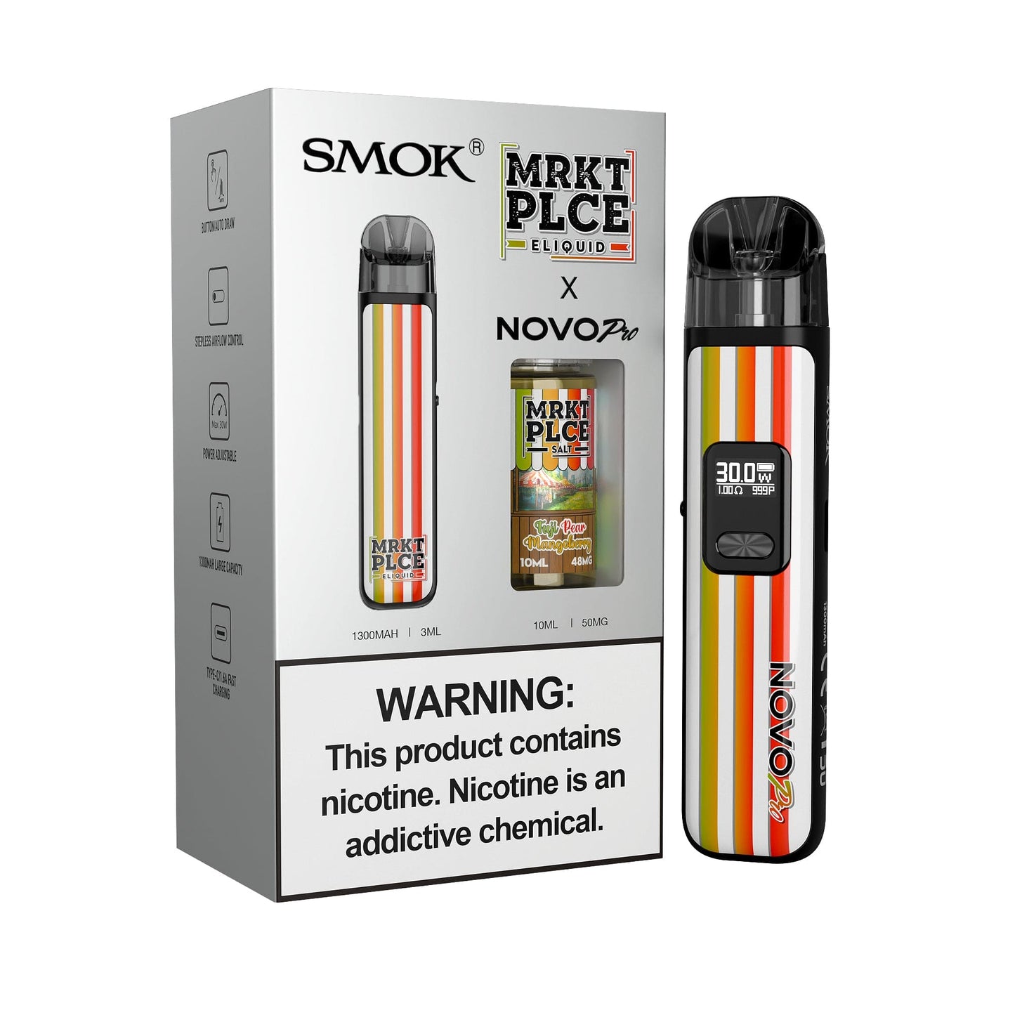 SMOK Novo Pro Kit x Bundle SALT 10mL