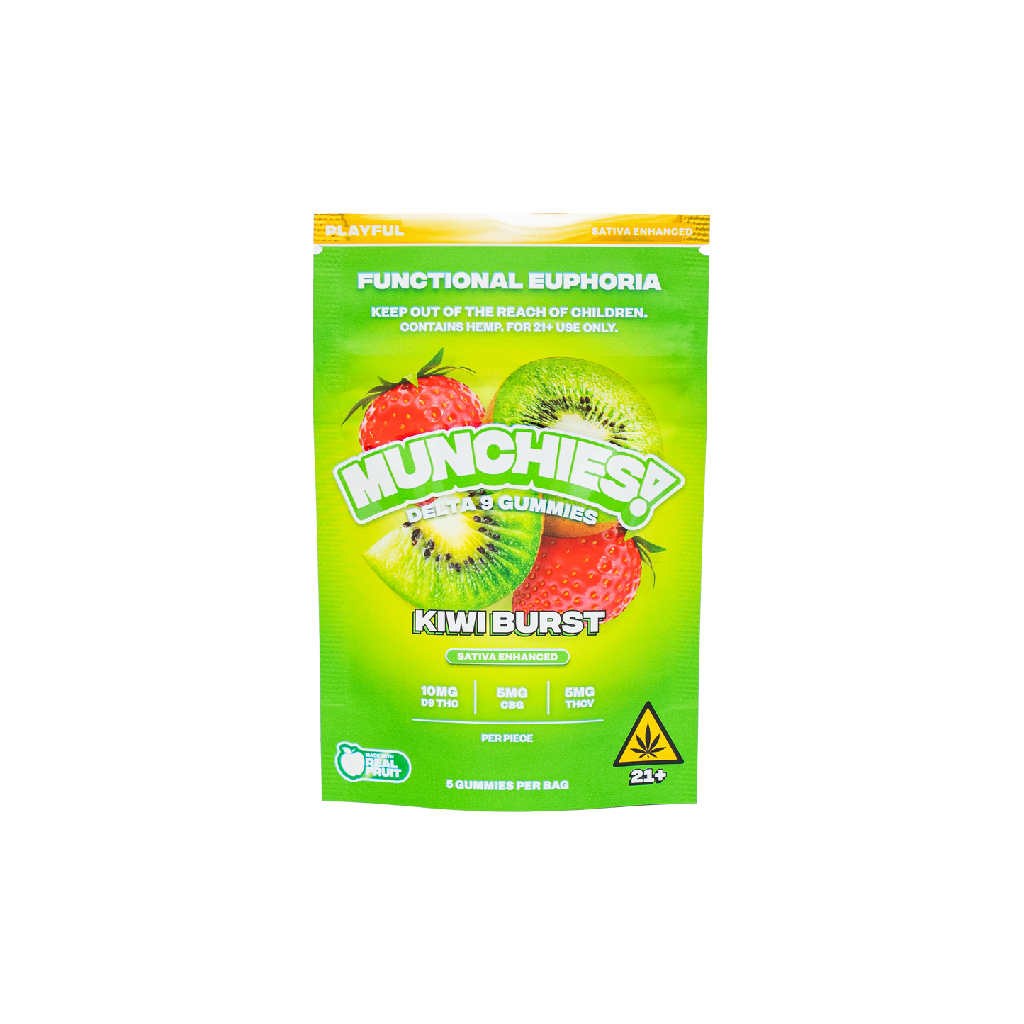 Munchies Gummy Euphoria D9 5ct (8/pack) [DROPSHIP]