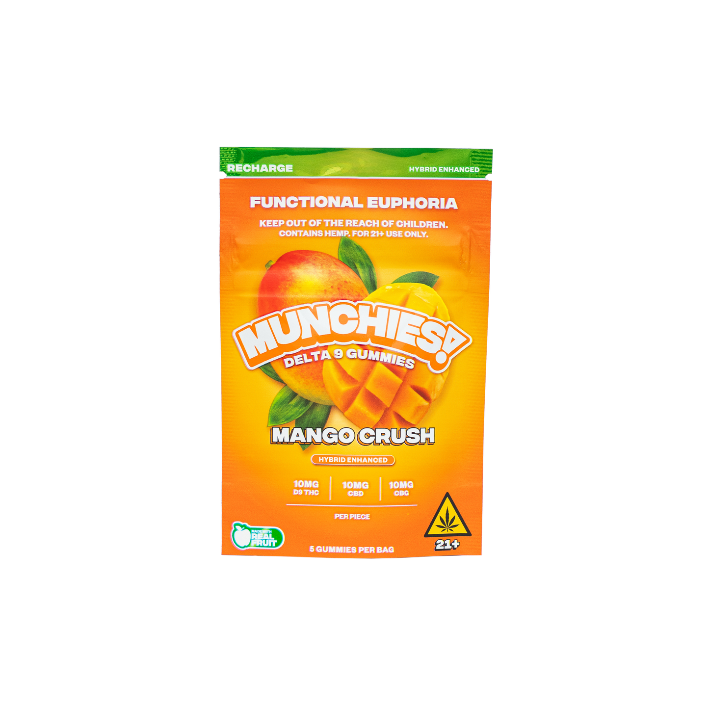 Munchies Gummy Euphoria D9 5ct (8/pack) [DROPSHIP]