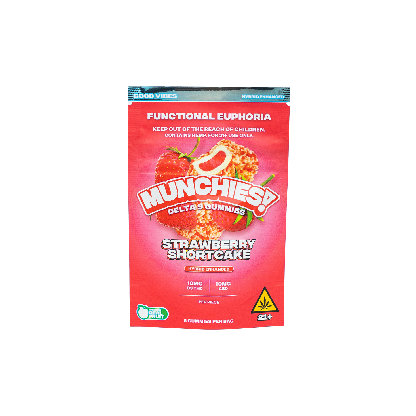 Munchies Gummy Euphoria D9 5ct (8/pack) [DROPSHIP]