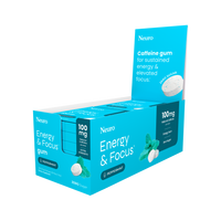 Neuro Energy And Focus Gum Extra Strength 6ct (10/pack)