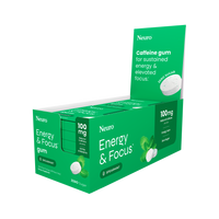 Neuro Energy And Focus Gum Extra Strength 6ct (10/pack)