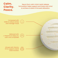 Neuro Calm And Clarity Mints 12ct (12/pack)