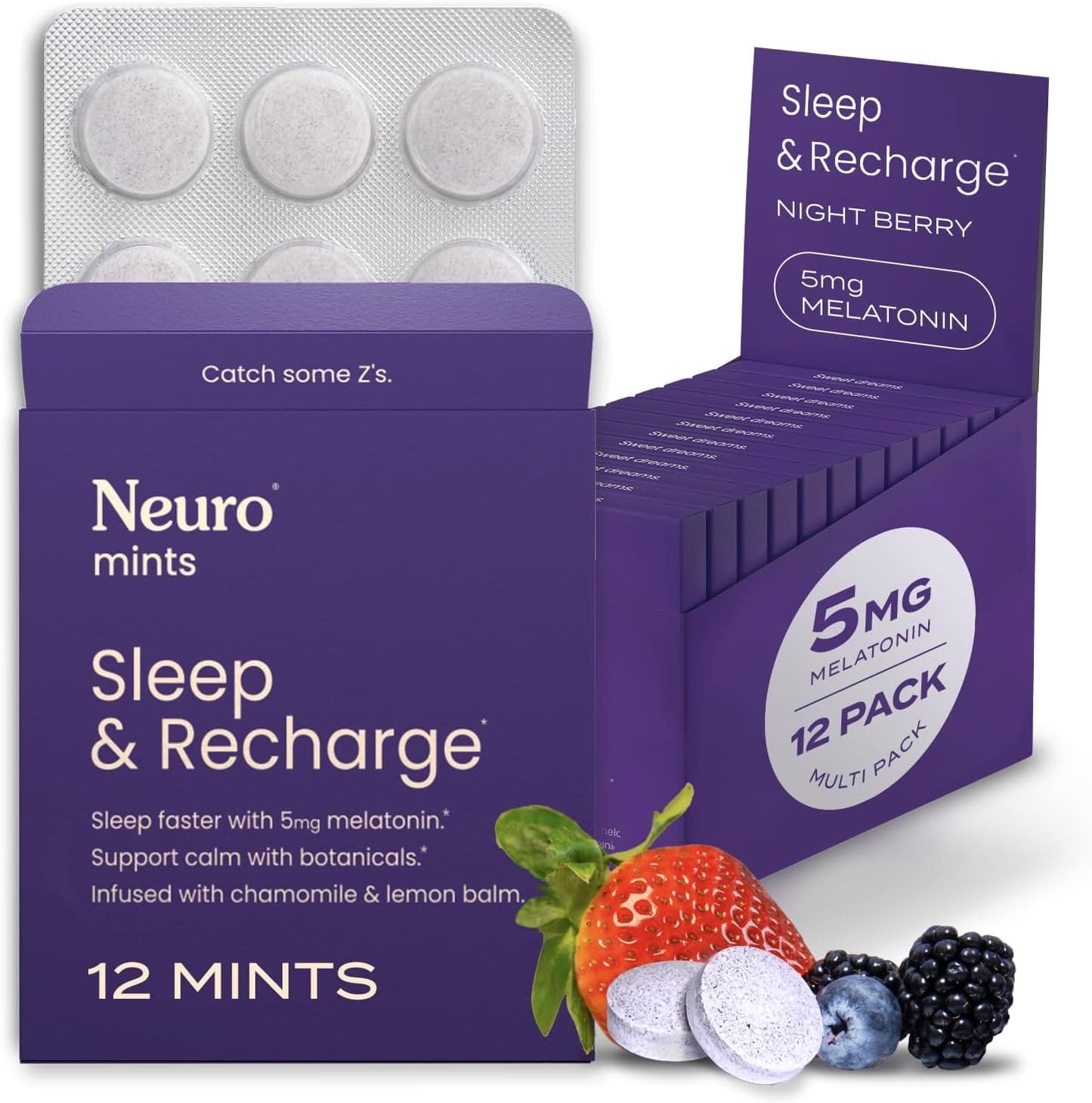 Neuro Sleep And Recharge Mints 12ct (12/pack)