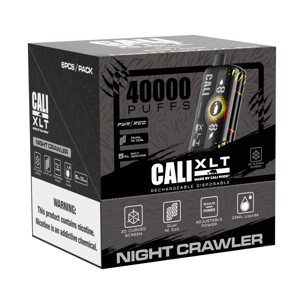 Cali XLT 40K Disposable 25mL (6/pack) [DROPSHIP]