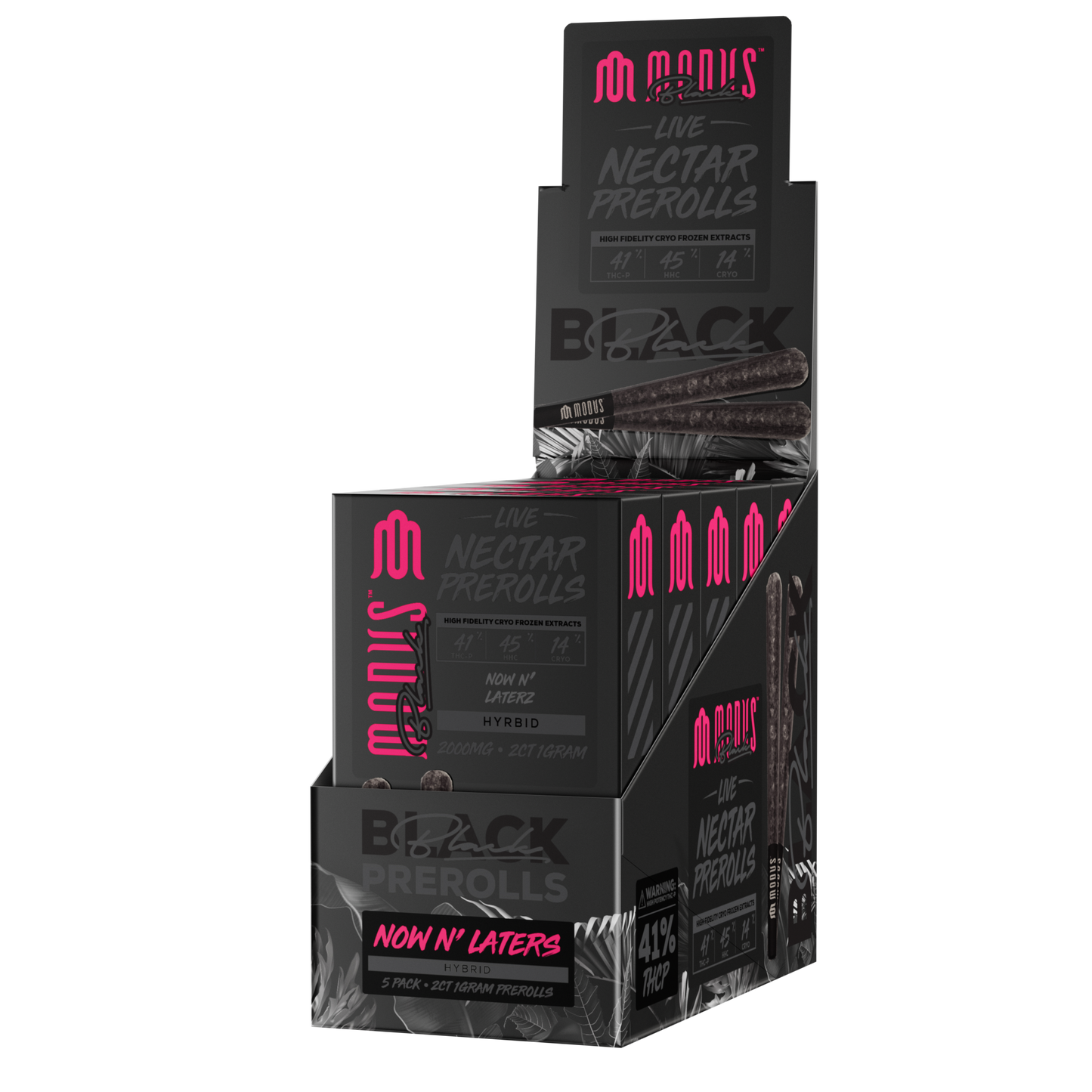 Modus Black Pre-Rolls 2ct 2000mg (SINGLE) [DROPSHIP]