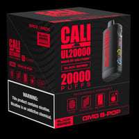 Cali UL20000 Black Series Disposable 20mL (6/pack) [DROPSHIP]