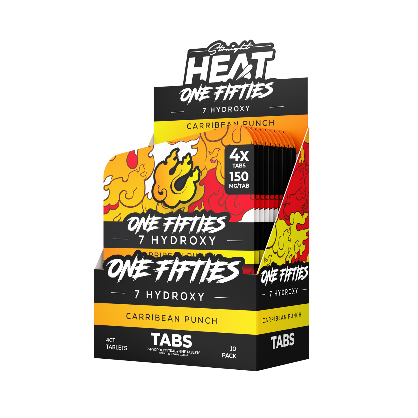 Straight Heat 7Hydroxy One Fifties Tabs 150mg 4ct (SINGLE)