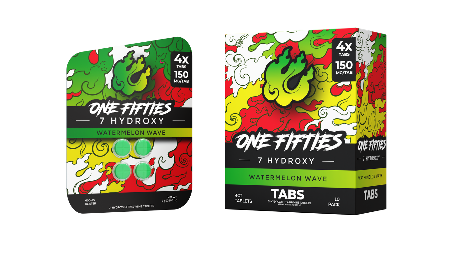 Straight Heat 7Hydroxy One Fifties Tabs 150mg 4ct (SINGLE)