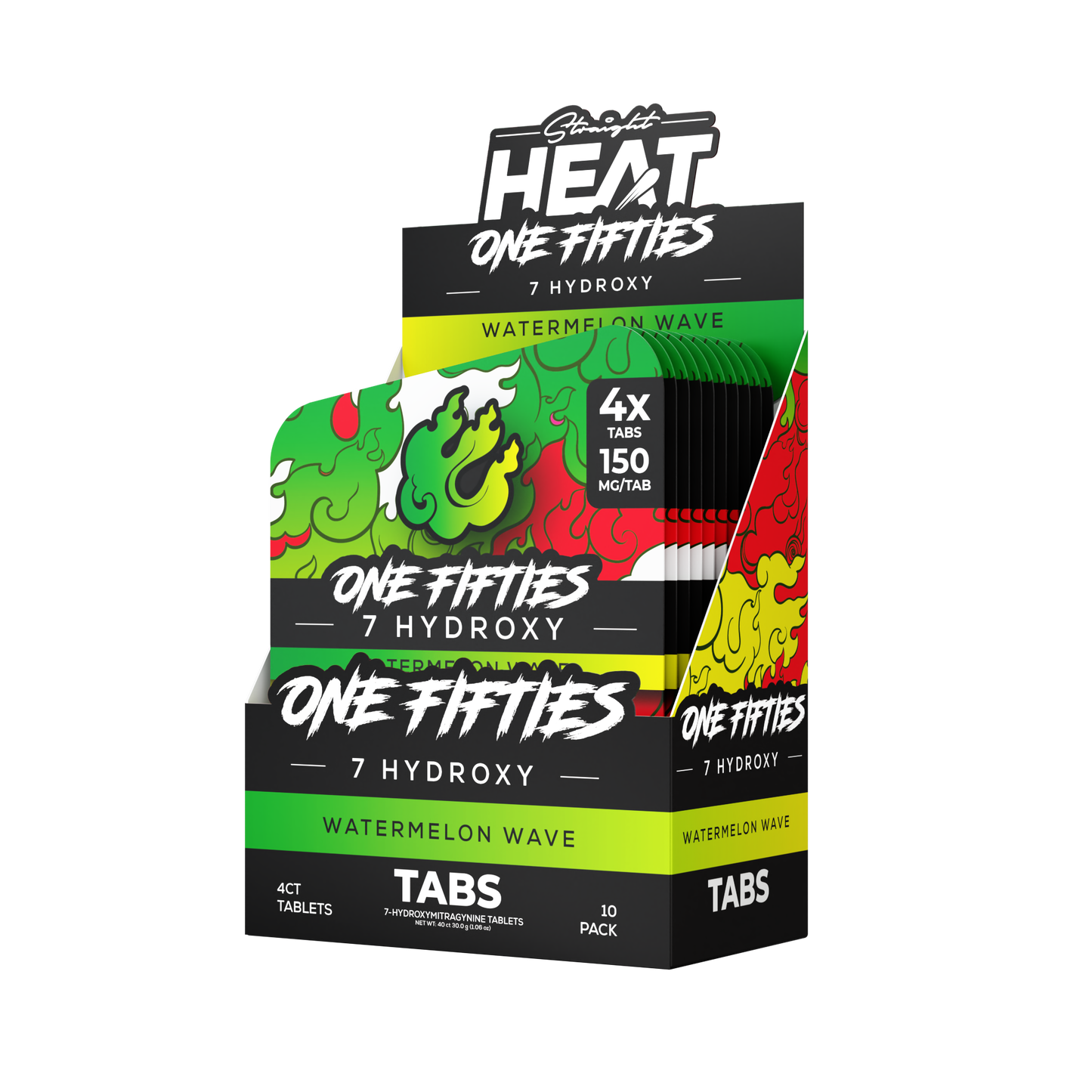 Straight Heat 7Hydroxy One Fifties Tabs 150mg 4ct (SINGLE)