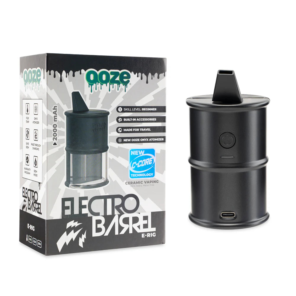 Ooze Electro Barrel Dab Rig 2000mAh (SINGLE)