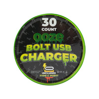 Ooze Bolt USB Charger 510 (30/pack)