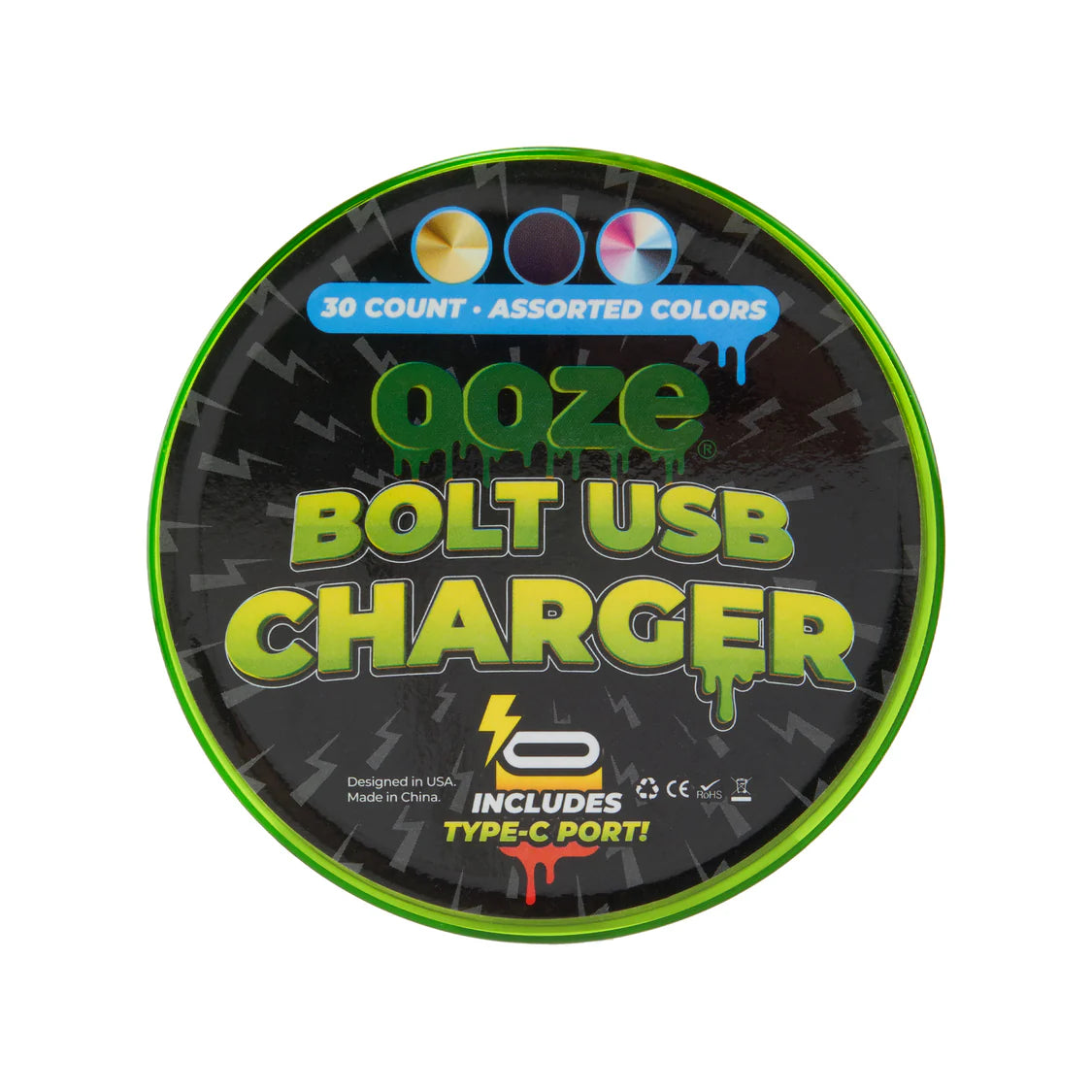 Ooze Bolt USB Charger 510 (30/pack)