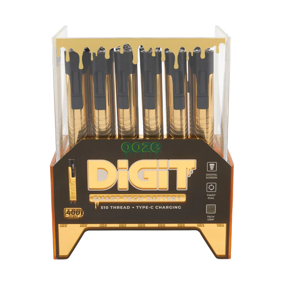 Ooze Digit Battery Display (24/pack)