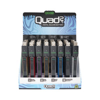 Ooze Quad 2 Battery Display (24/pack) - Assorted Colors