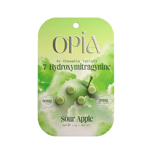 OPiA 7Hydroxy Chewable Tablets 4ct 20mg (SINGLE)