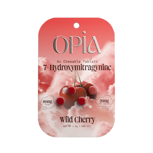 OPiA 7Hydroxy Chewable Tablets 4ct 20mg (SINGLE)