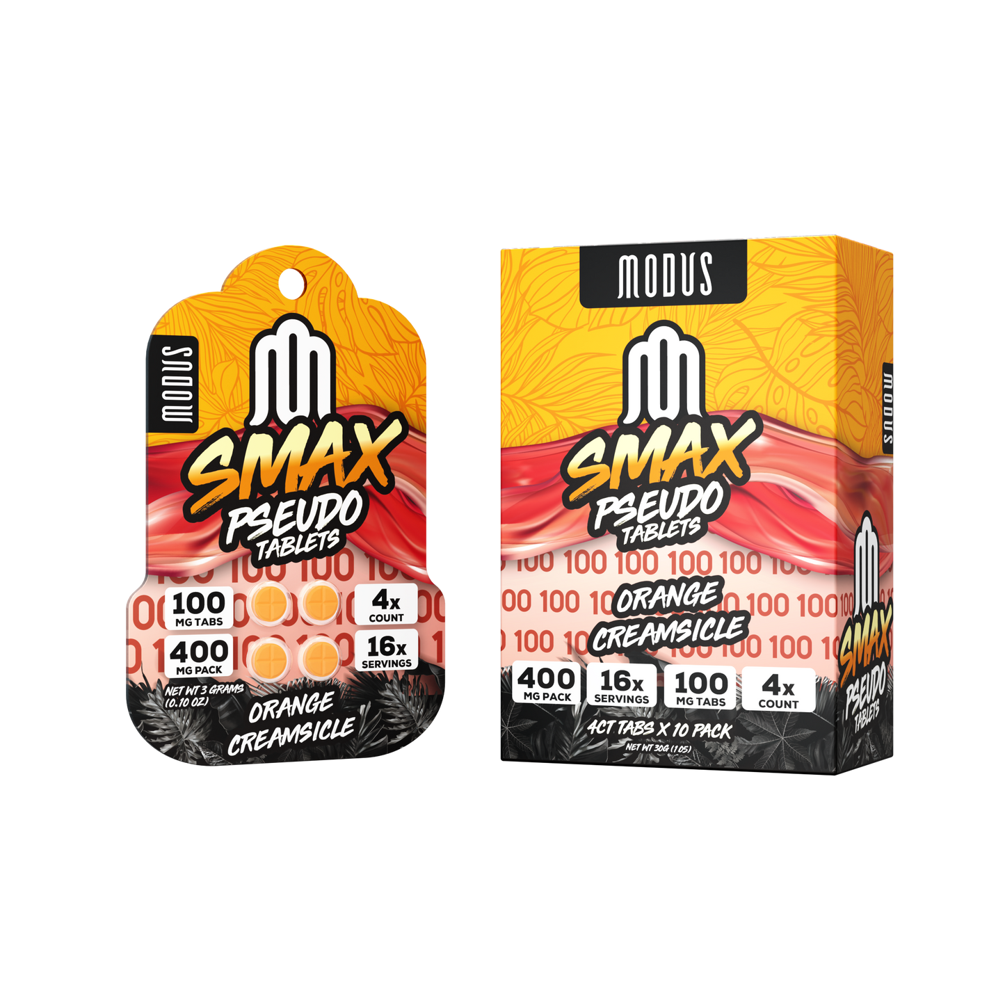 Modus SMAX Pseudoindoxyl Tablet 4ct 100mg (10/Pack) [DROPSHIP]