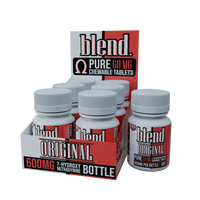 Blend. Pure 7-Hydroxy Chewable Tablets 60mg 10ct (6/pack) [DROPSHIP]