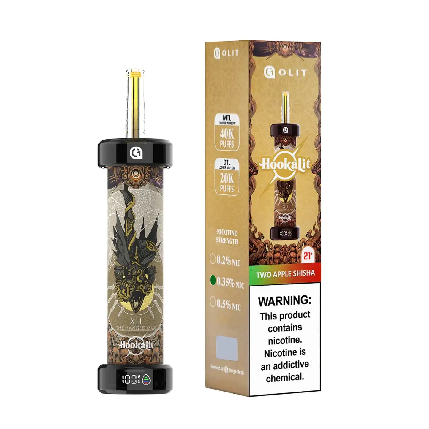 OLIT Hookalit 40000 Disposable 40mL (5/pack)