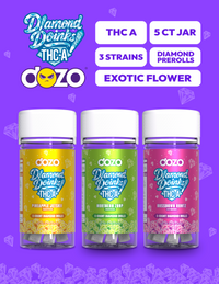 Dozo THC-A Diamond Doinks Pre Roll 5ct 1.75g (SINGLE)
