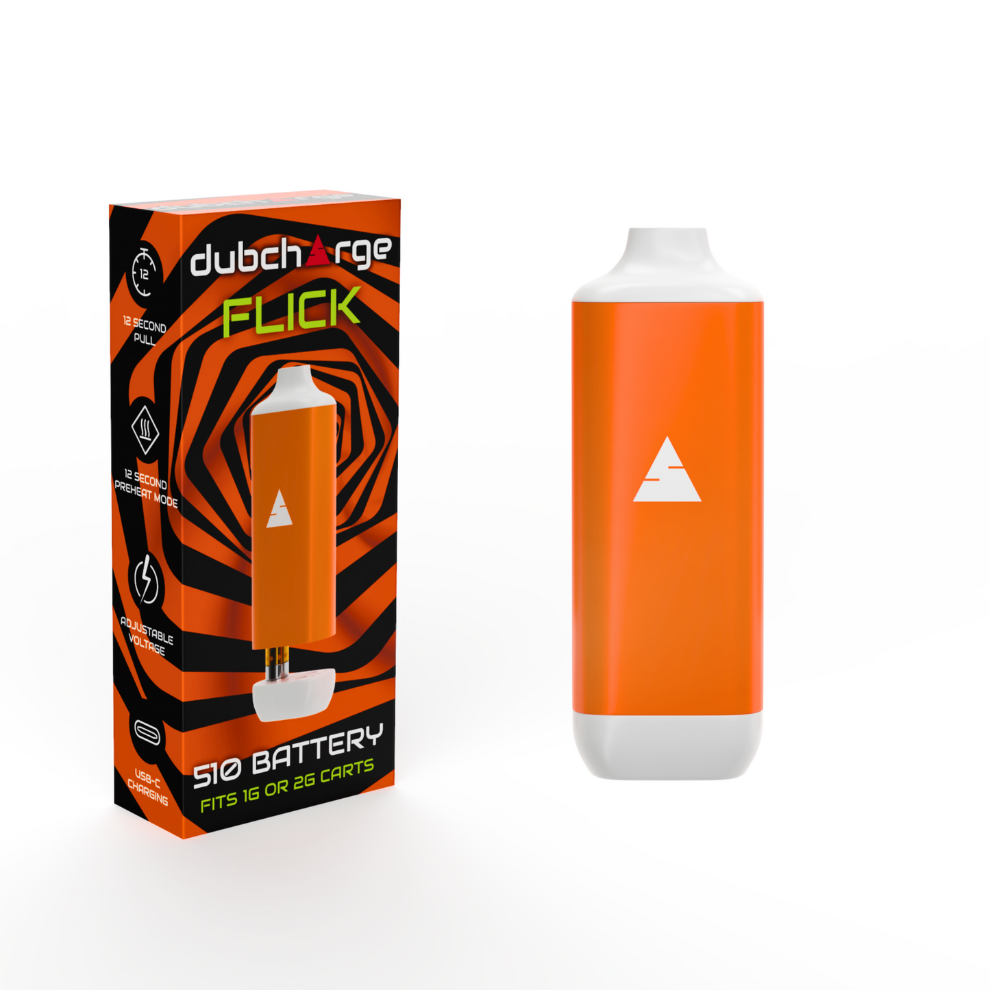 DubCharge Flick V1 Cartridge Battery (SINGLE) [DROPSHIP]