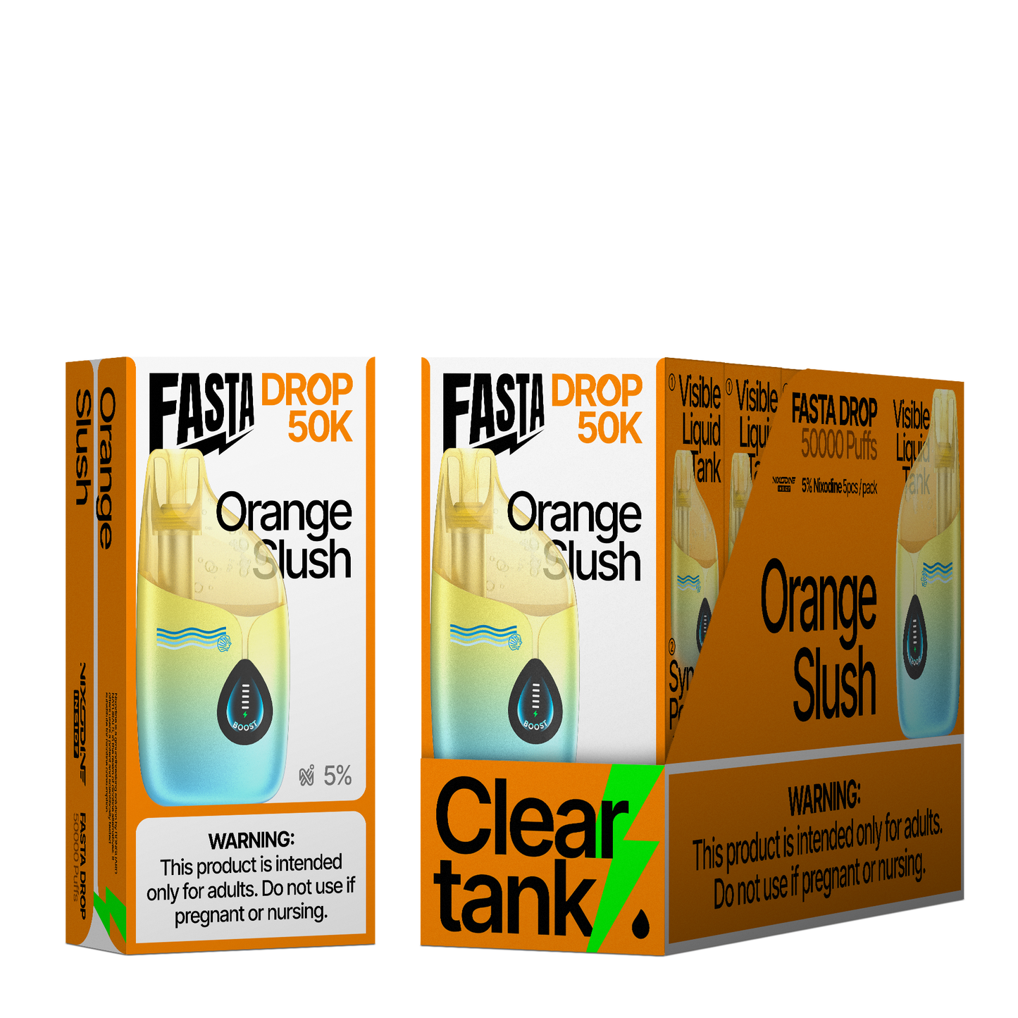 Fasta Drop 50K Disposable 25mL (5/pack)