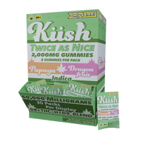 Chapo Kush Twice As Nice Gummies 2000mg 2ct (30/pack) [DROPSHIP]