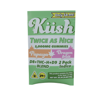 Chapo Kush Twice As Nice Gummies 2000mg 2ct (30/pack) [DROPSHIP]