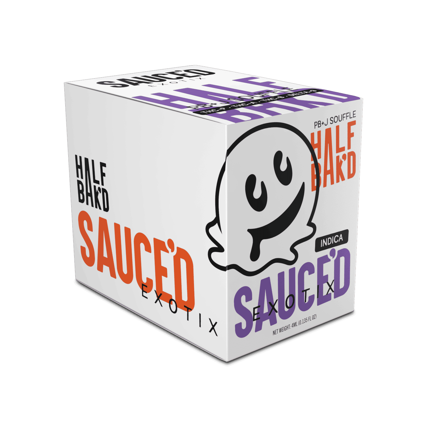 Half Bakd Sauced Exotix Disposable 4g (5/pack) [DROPSHIP]