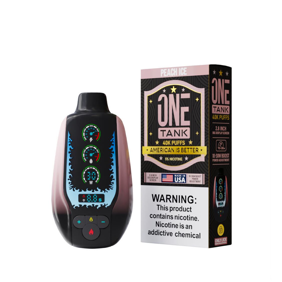 One Tank 40K Disposable 22mL (5/pack) [TX Compliant]