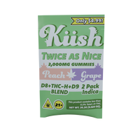 Chapo Kush Twice As Nice Gummies 2000mg 2ct (30/pack) [DROPSHIP]