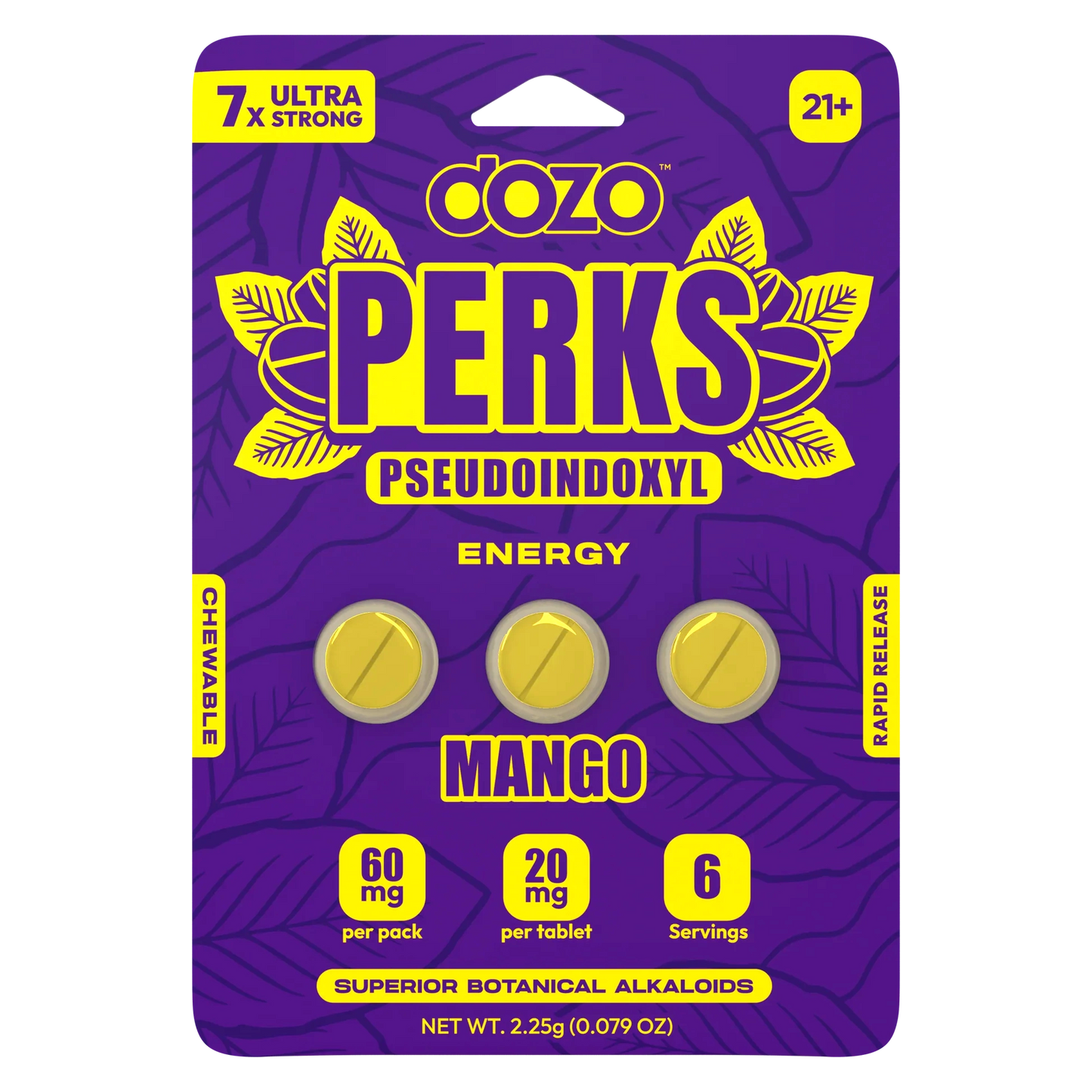 Dozo Pseudoindoxyl Perks 60mg (SINGLE)