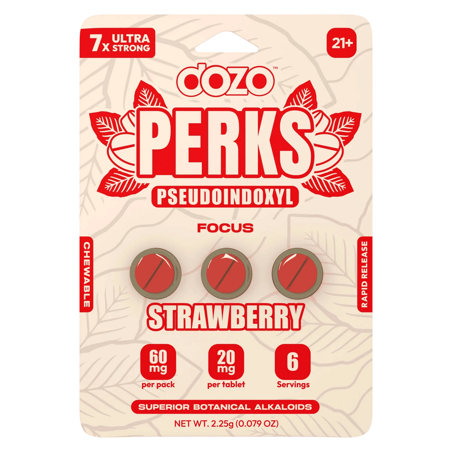 Dozo Pseudoindoxyl Perks 60mg (SINGLE)