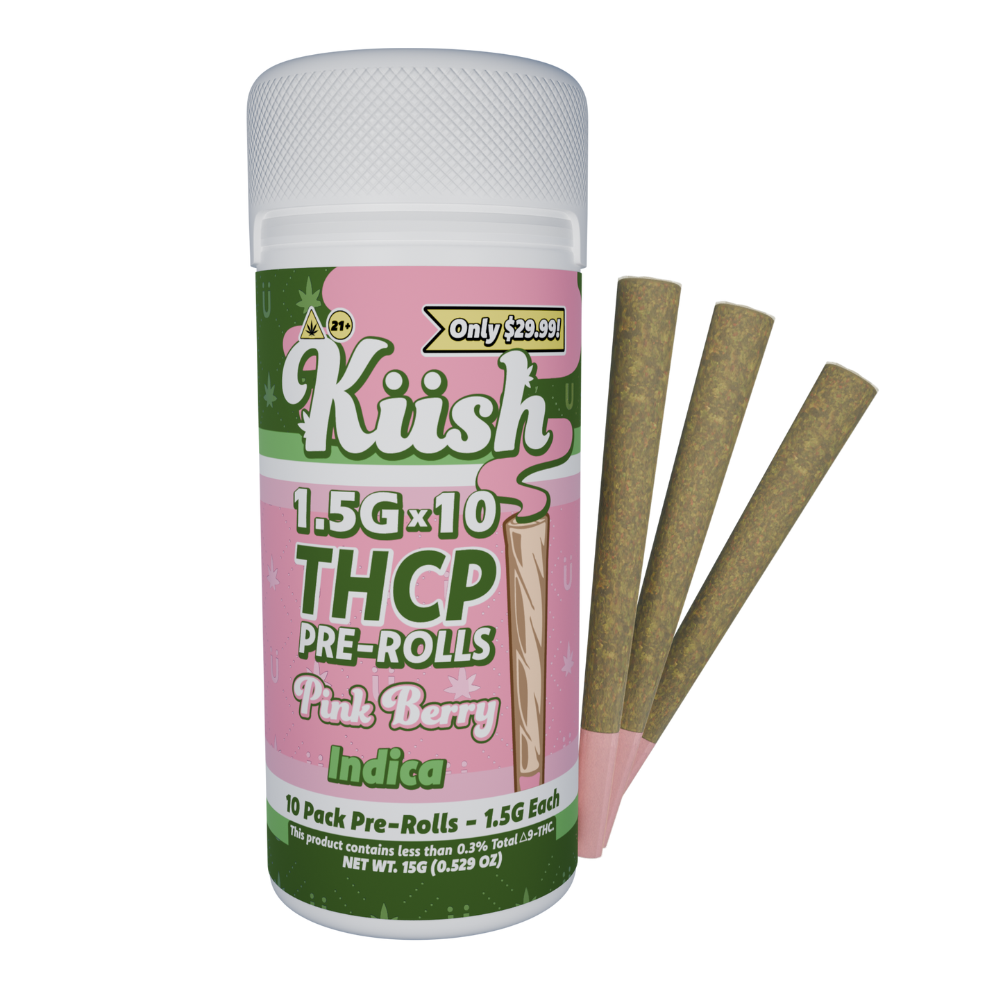 Chapo Kush THC-P Prerolls 1.5g 10ct (6/pack) [DROPSHIP]