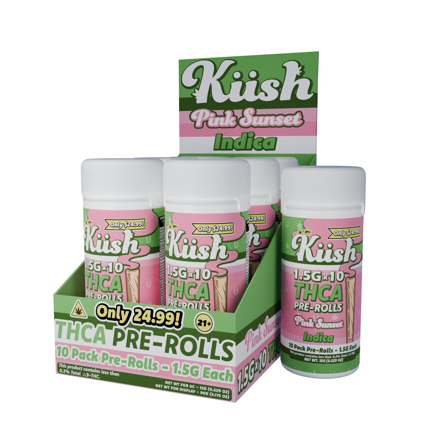 Chapo Kush THC-A Prerolls 1.5g 10ct (6/pack) [DROPSHIP]
