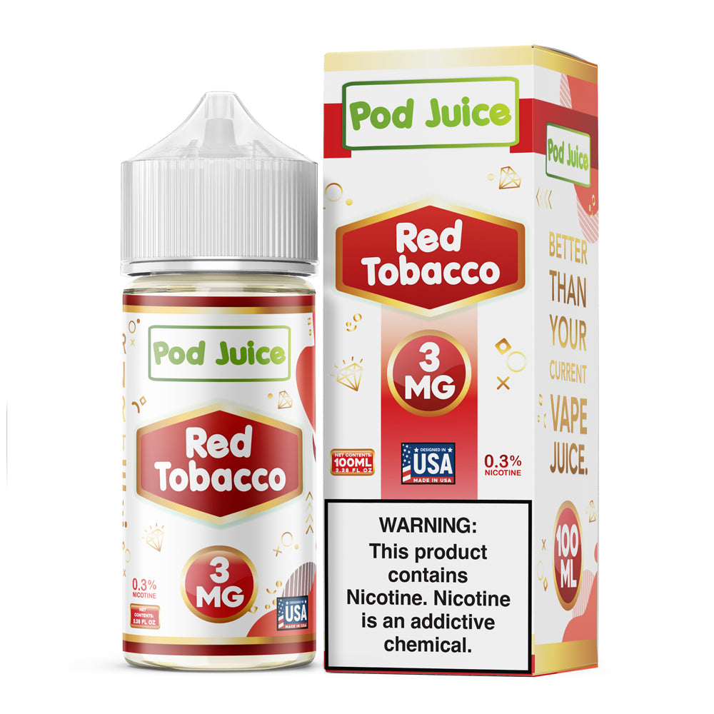 Pod Juice 100mL Tobacco