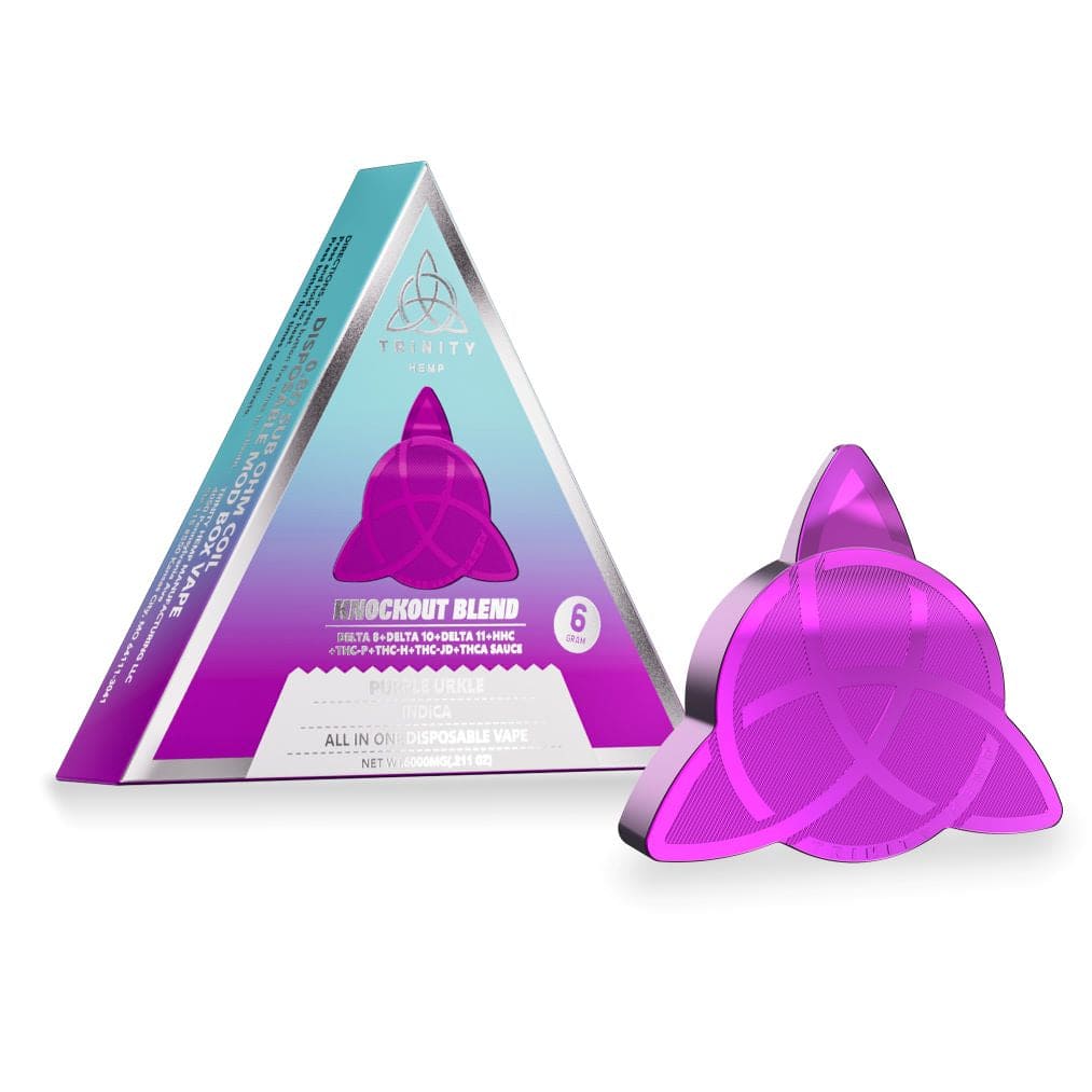 Trinity Hemp Delta 8 All In One K.O. Blend Disposable 6g (5/Pack) [DROPSHIP]