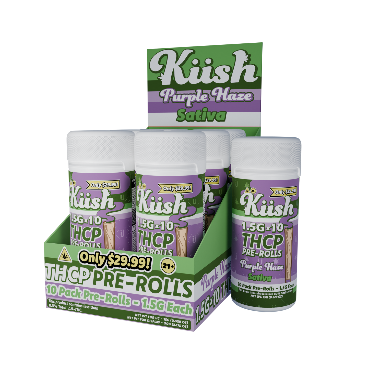 Chapo Kush THC-P Prerolls 1.5g 10ct (6/pack) [DROPSHIP]