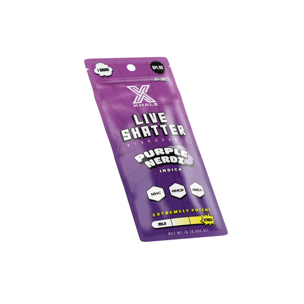 Xhale Live Shatter Disposable 1g (10/Pack) [DROPSHIP]