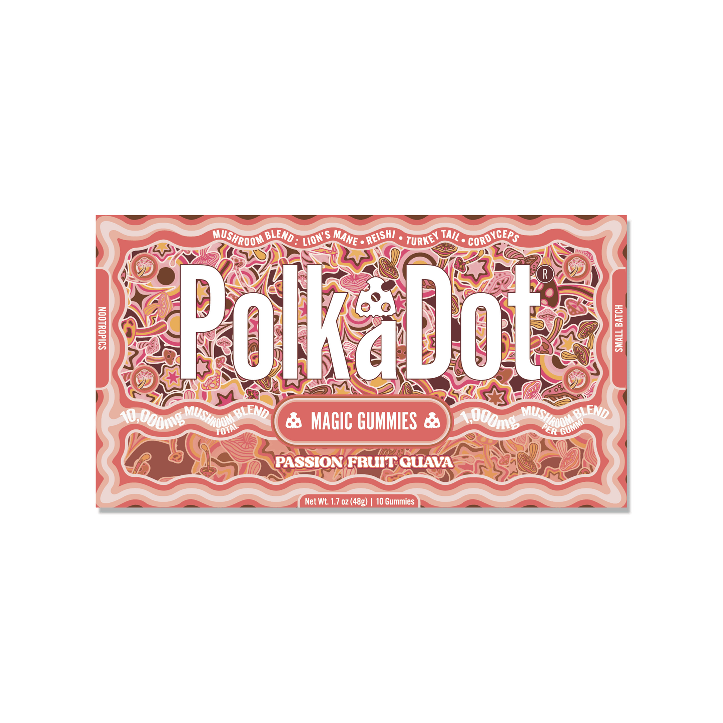 Polkadot Mushroom Magic Gummies 10000mg (10/pack)