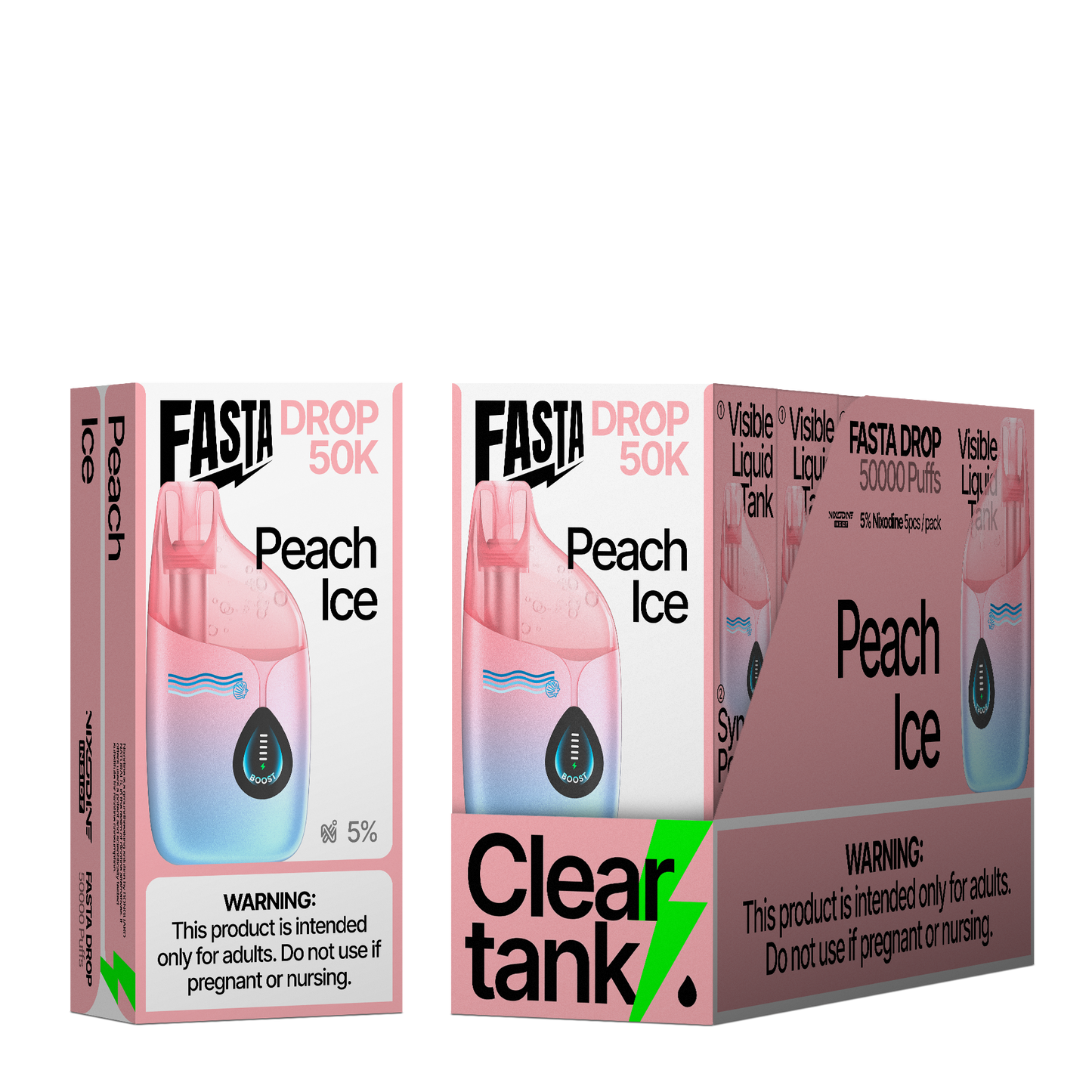 Fasta Drop 50K Disposable 25mL (5/pack)