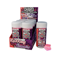 Chapo Blanco Double Stacks THC-P Gummies 10,000mg 10ct (6/Pack) [DROPSHIP]