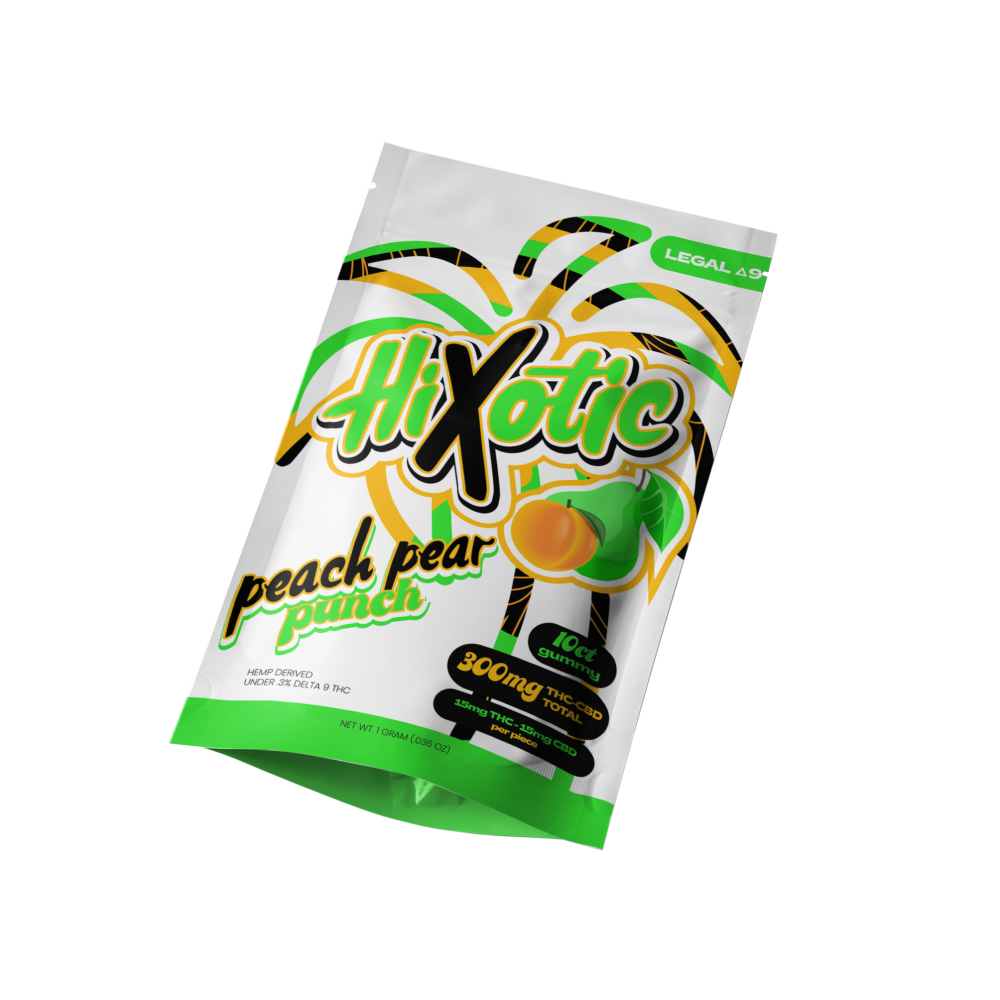HiXotic Delta 9 Gummies 300mg 10ct (10/Pack) [DROPSHIP]