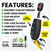 Smyle Penjamin Car Key 510 Battery (SINGLE)