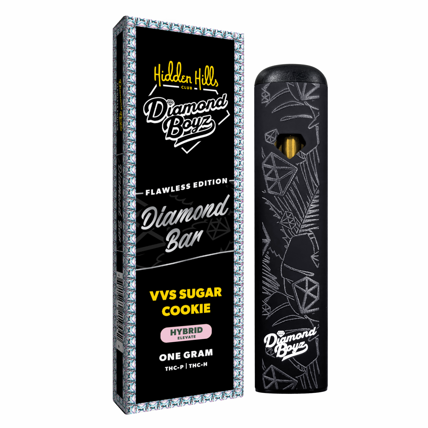 Hidden Hills Club x Diamond Boyz Diamond Bar Disposable 1g (5/pack)